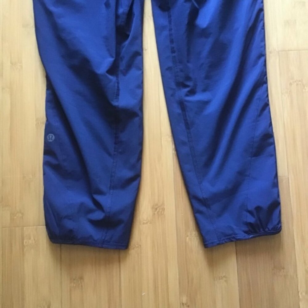 Lululemon Satin Trim Tuxedo Pant Navy Like New - Picture 11 of 14